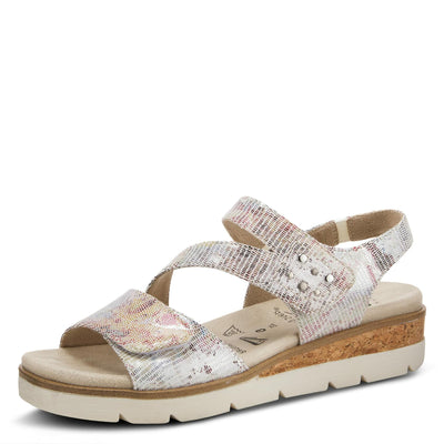 Spring Step Women's Haydennie Slingback Sandal Off White Multi EU 41 / US 9.5-10