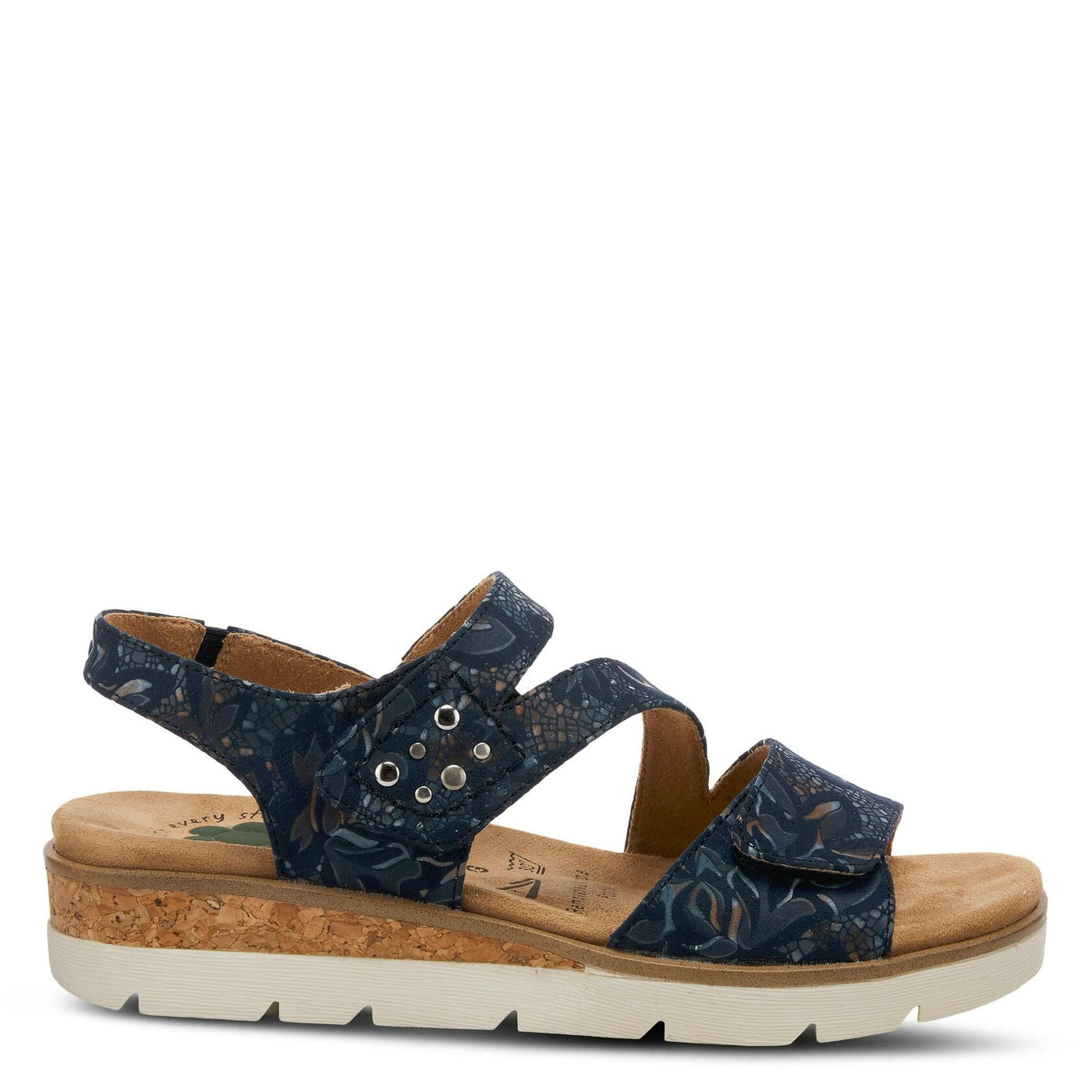 Spring Step Women's Haydennie Slingback Sandal Navy Multi EU 42 / US 10.5-11