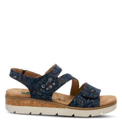 Spring Step Women's Haydennie Slingback Sandal Navy Multi EU 42 / US 10.5-11