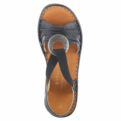 Spring Step Women's Karmel Leather Slingback Sandal