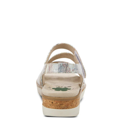 Spring Step Women's Haydennie Slingback Sandal Off White Multi EU 41 / US 9.5-10