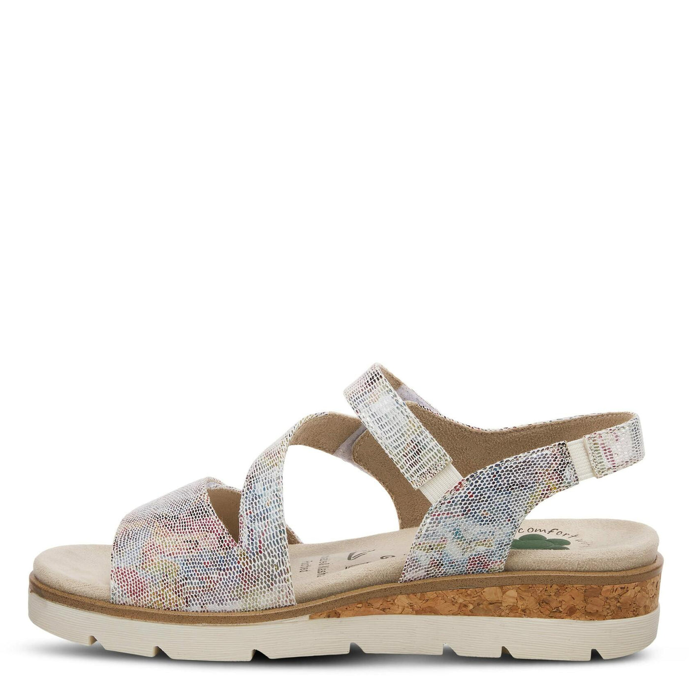 Spring Step Women's Haydennie Slingback Sandal Off White Multi EU 41 / US 9.5-10
