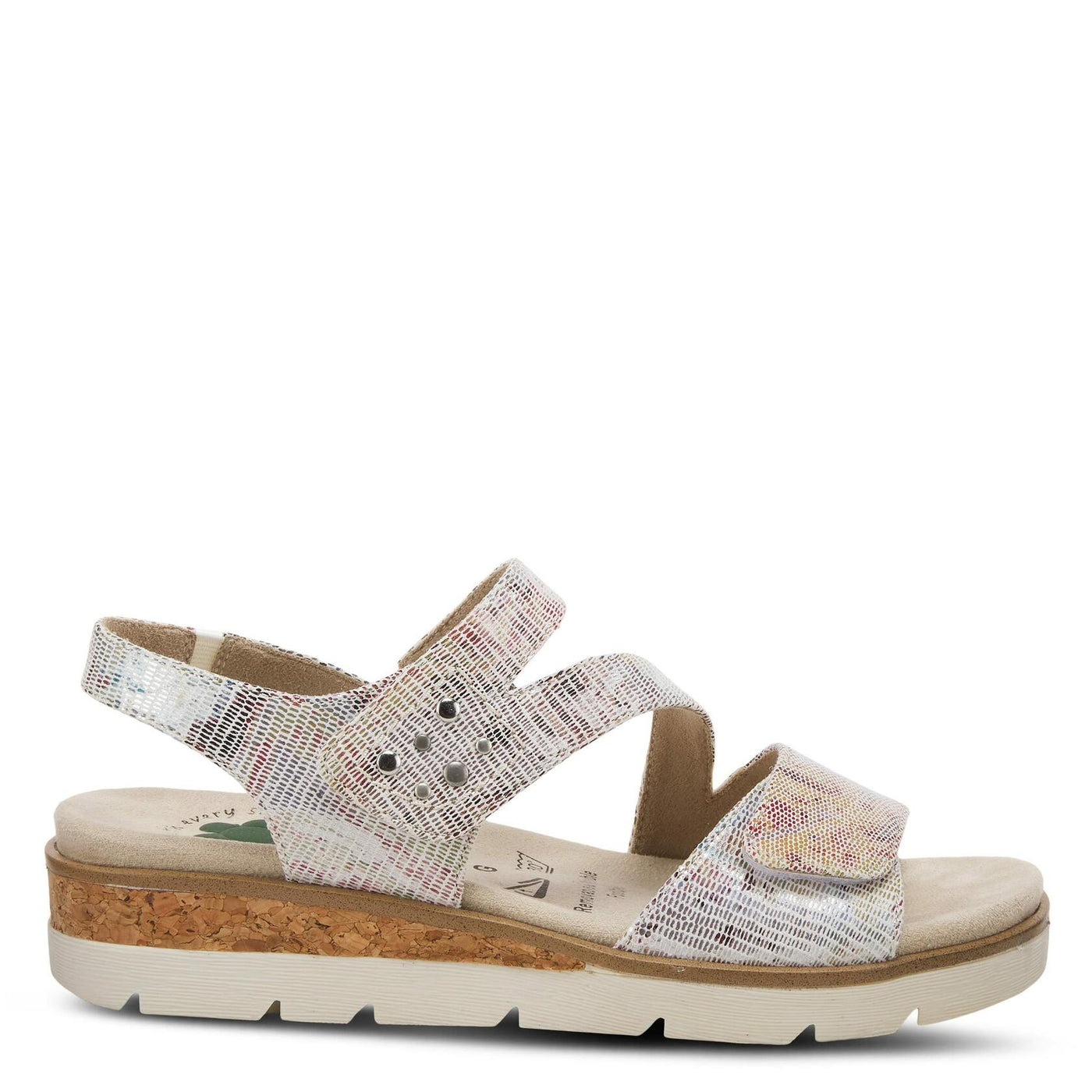 Spring Step Women's Haydennie Slingback Sandal Off White Multi EU 41 / US 9.5-10
