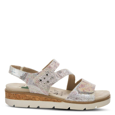 Spring Step Women's Haydennie Slingback Sandal Off White Multi EU 41 / US 9.5-10
