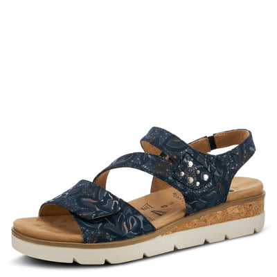 Spring Step Women's Haydennie Slingback Sandal Navy Multi EU 42 / US 10.5-11
