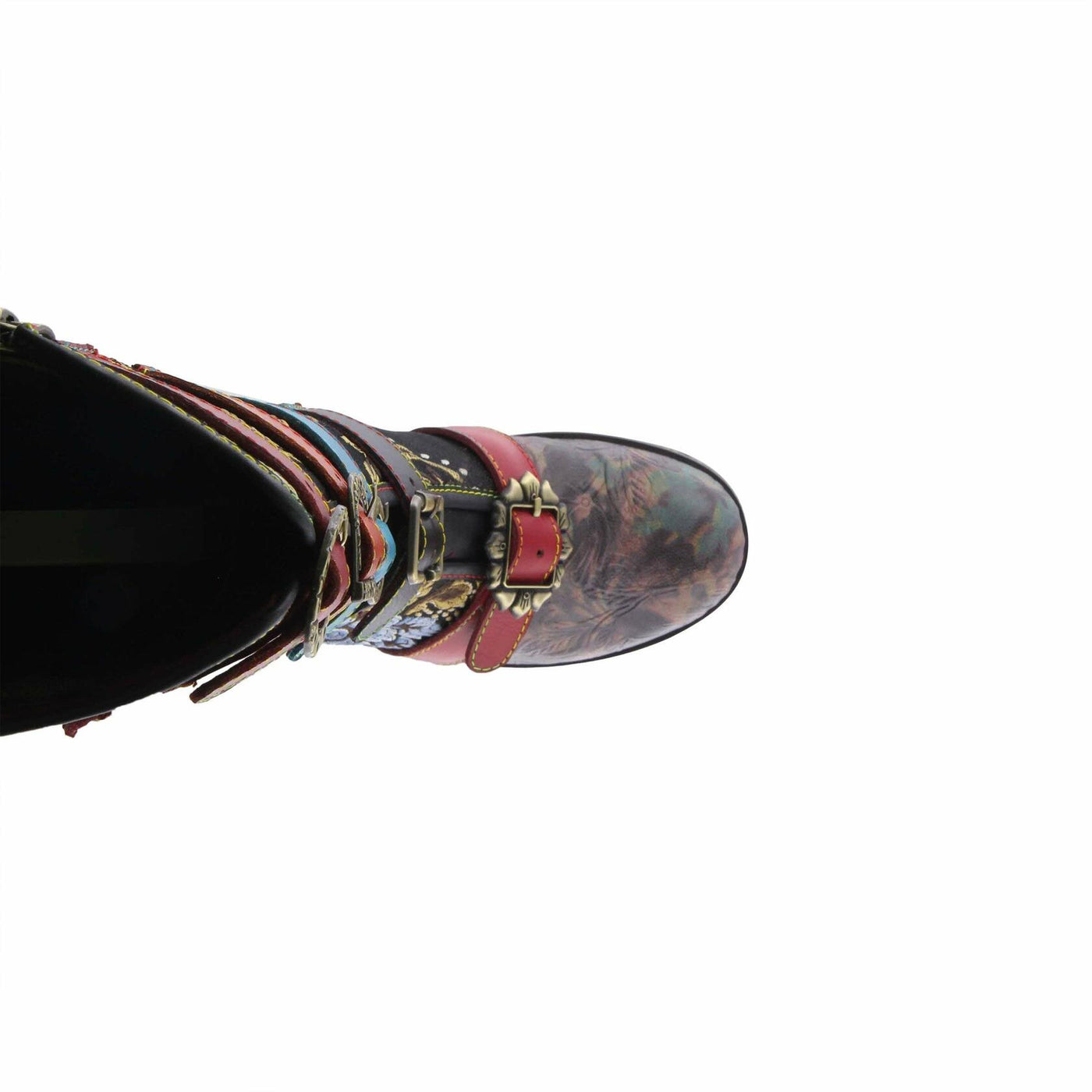 L'Artiste by Spring Step Brazen Black Multi Shoe US 11.5-12