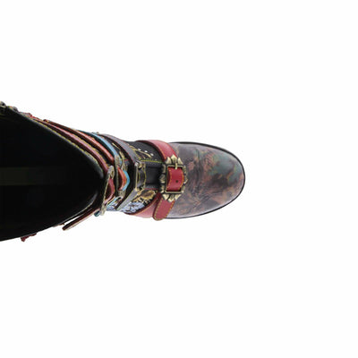 L'Artiste by Spring Step Brazen Black Multi Shoe US 11.5-12