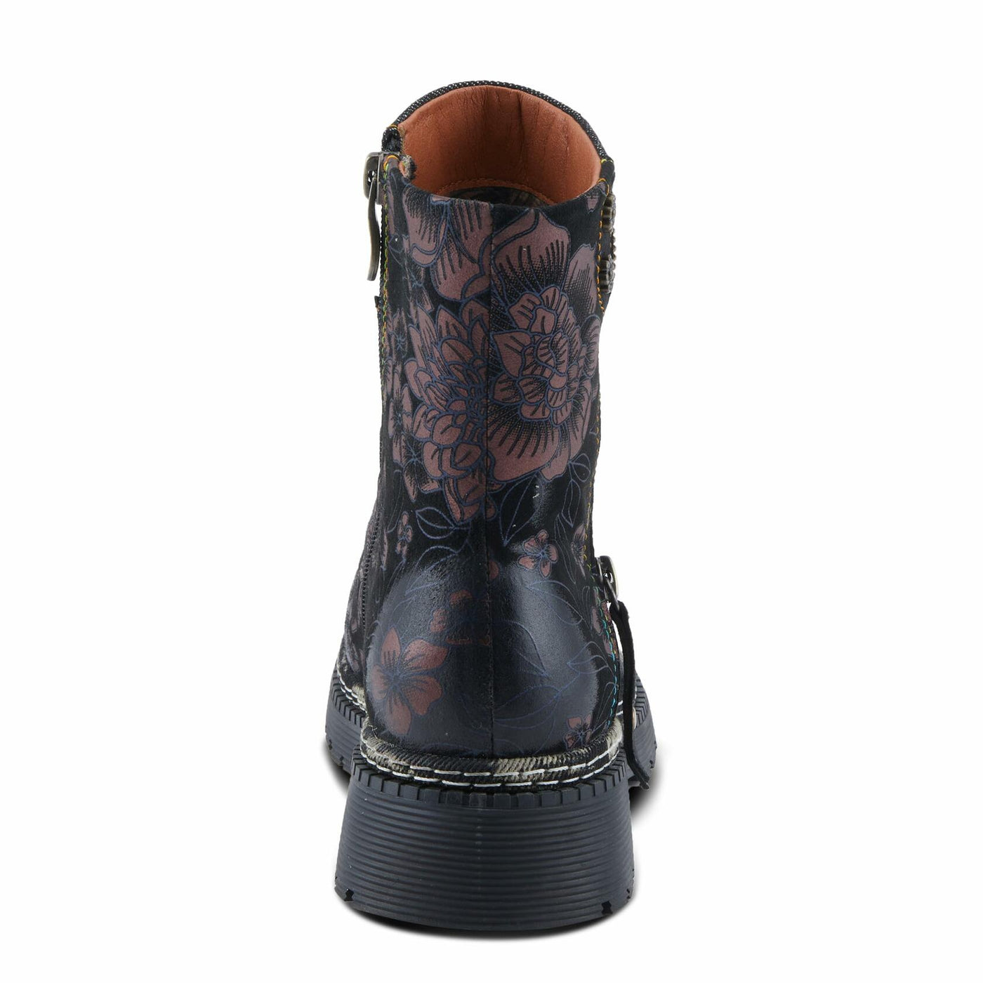 L'Artiste by Spring Step Women's Avrilrose Urban Booties, Black Multi, 9