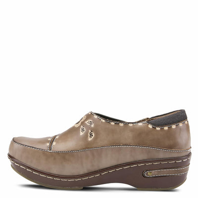 Spring Step L'Artiste Women's Burbank Slip-On Shoe Gray EU 37 / US 6.5-7