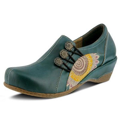 L'Artiste by Spring Step Agacia Blue Slip-On Shoe US 9.5-10