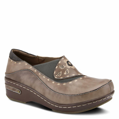 Spring Step L'Artiste Women's Burbank Slip-On Shoe Gray EU 37 / US 6.5-7