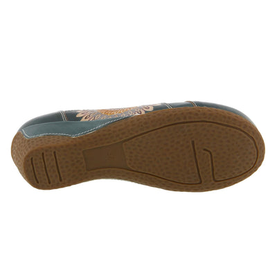 L'Artiste by Spring Step Agacia Blue Slip-On Shoe US 9.5-10