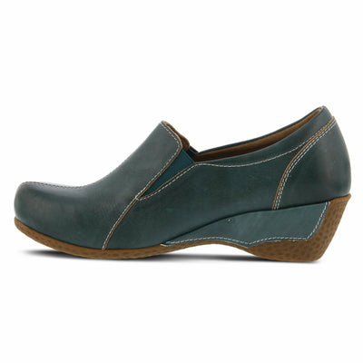 L'Artiste by Spring Step Agacia Blue Slip-On Shoe US 9.5-10