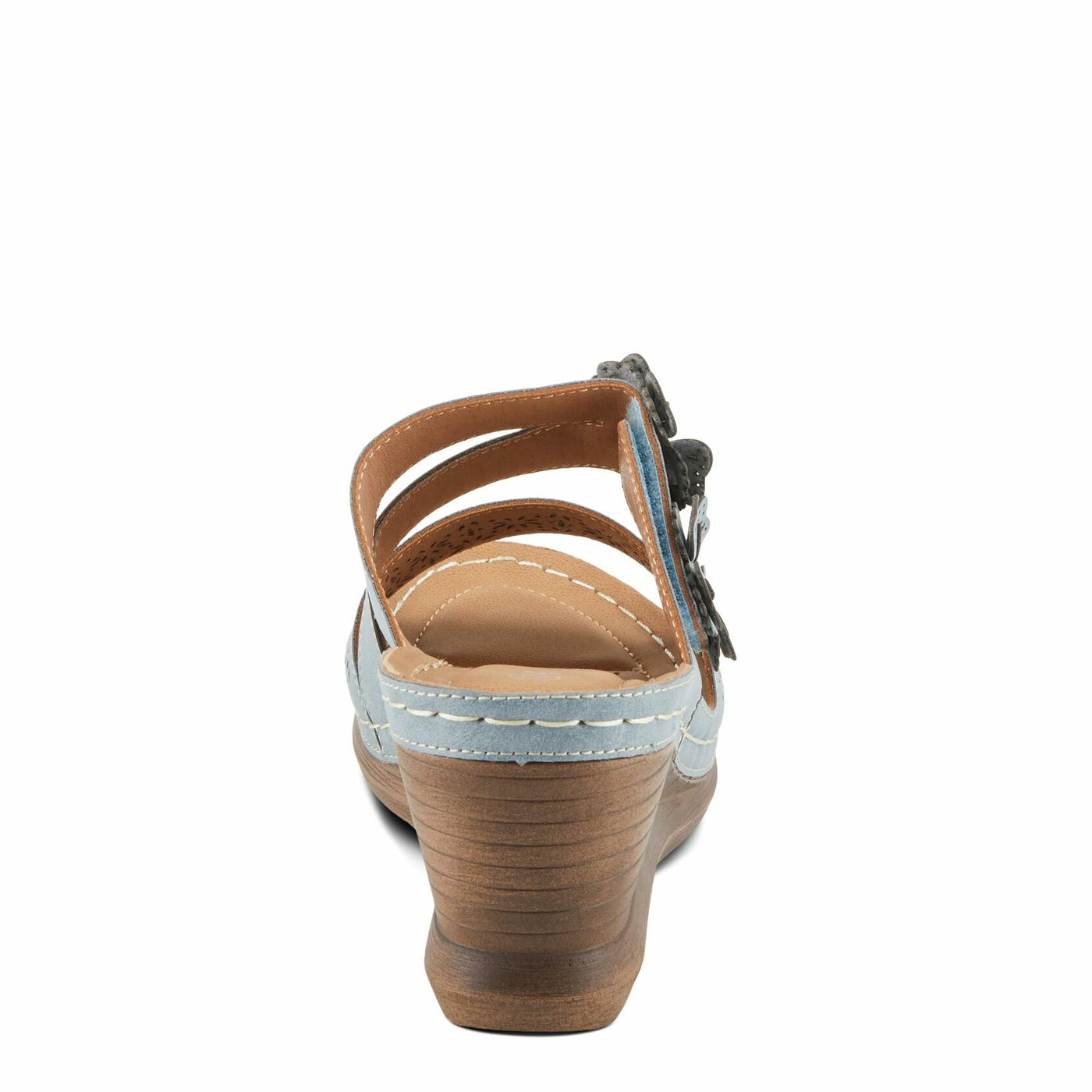 PATRIZIA Women's LOLLY Slide Wedge Sandals Blue EU 40 / US 9