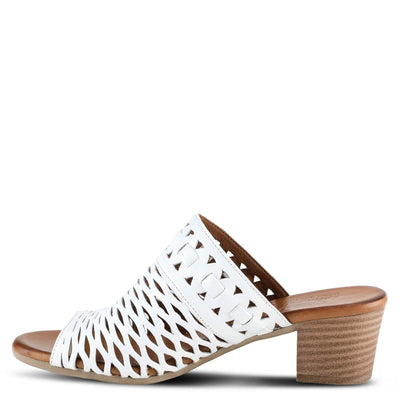 Spring Step Women's Anika Slide Sandal White EU 36 / US 5.5-6