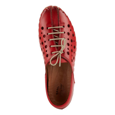 Spring Step Women's Moonwalk Slip-On Shoe Red EU 36 / US 5.5-6