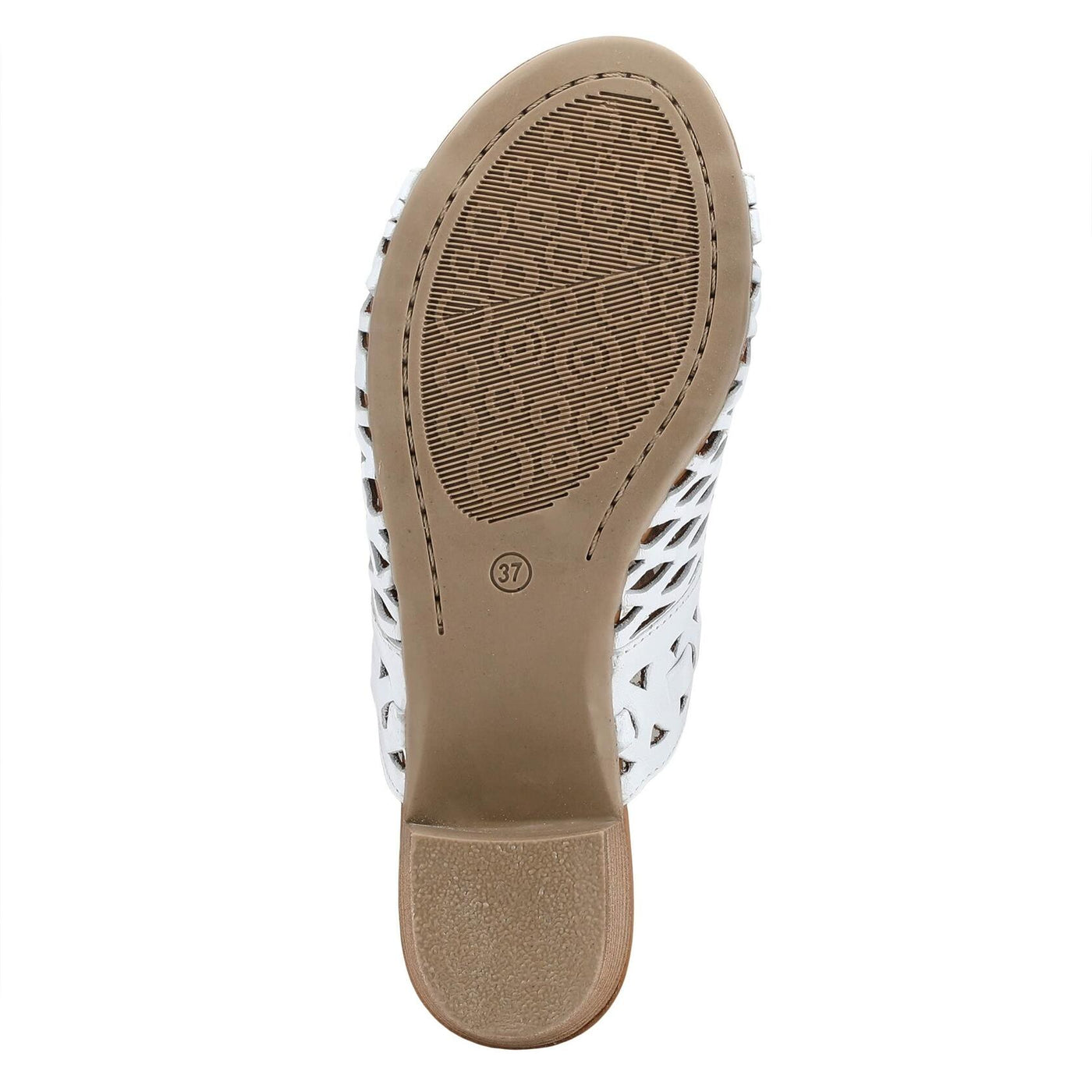 Spring Step Women's Anika Slide Sandal White EU 41 / US 9.5-10