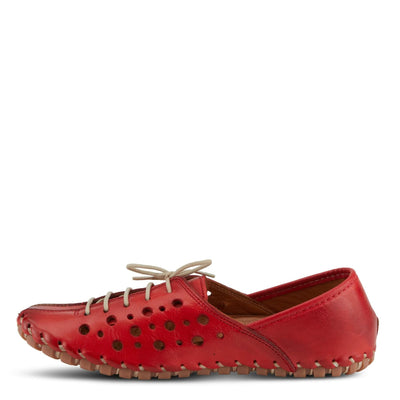 Spring Step Women's Moonwalk Slip-On Shoe Red EU 36 / US 5.5-6