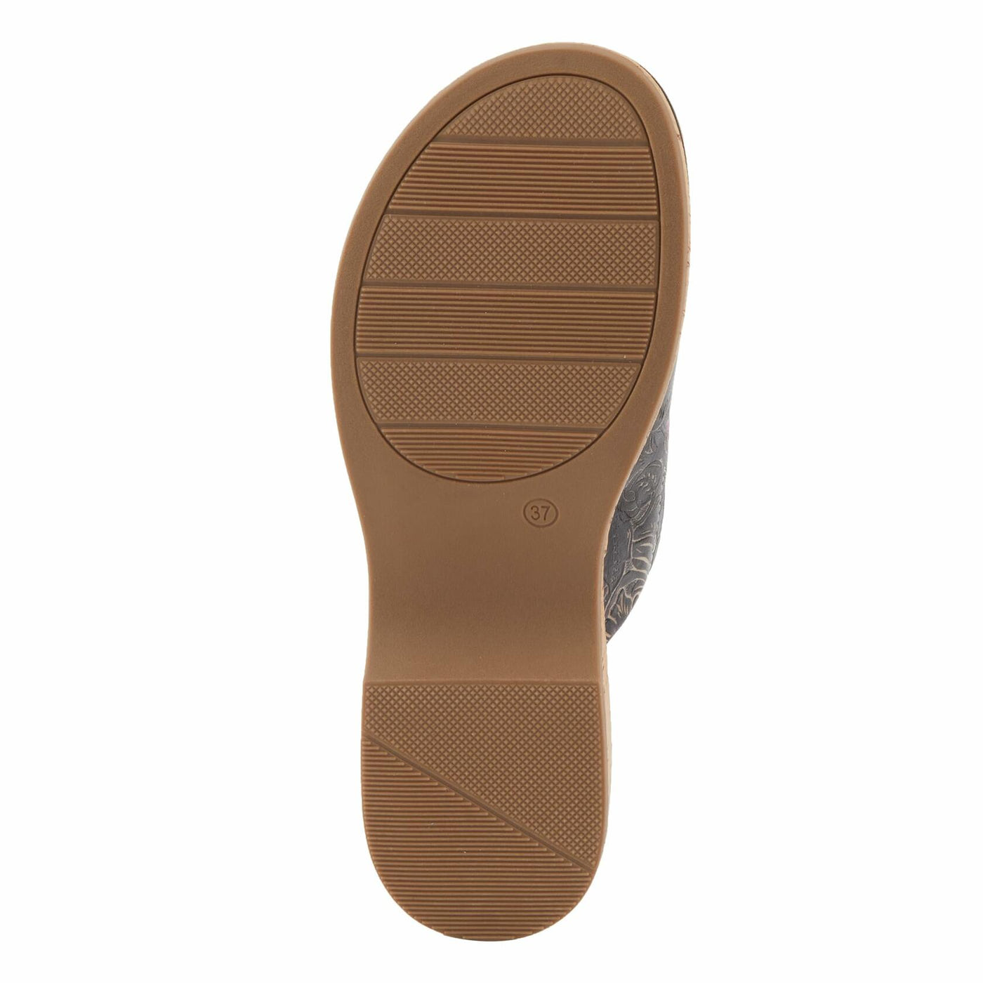 Spring Step L'Artiste Women's ALDINA Hand-Painted Leather Slides with Cushioned Comfort Black Multi EU 37 / US 6.5-7