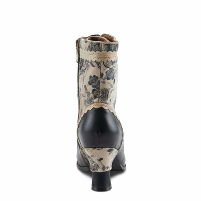 Spring Step L'Artiste Bewitch-Prit Boots | Elegant Hand-Painted Leather Ankle Booties