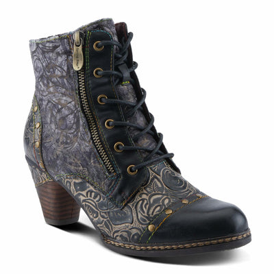L'Artiste by Spring Step Women's Avyanna Black Multi 8.5 Medium