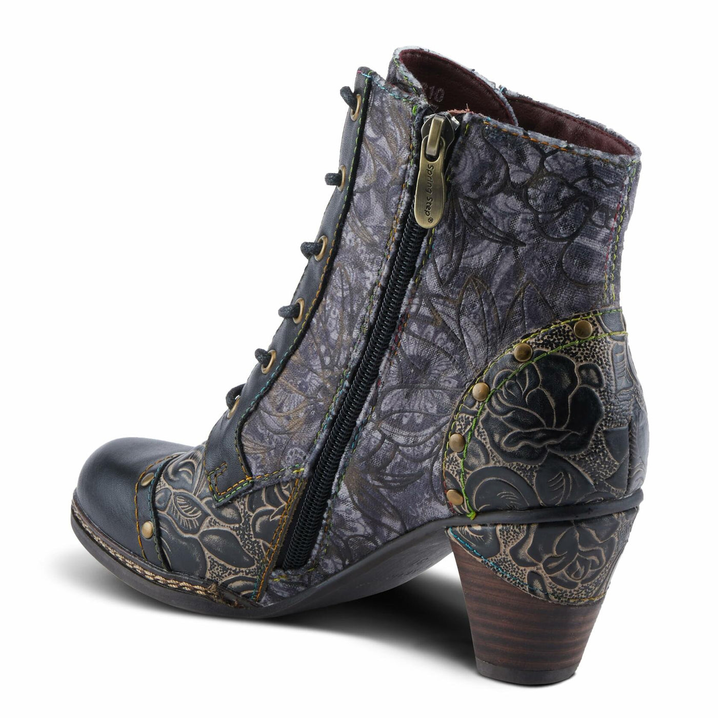 L'Artiste by Spring Step Women's Avyanna Black Multi 8.5 Medium