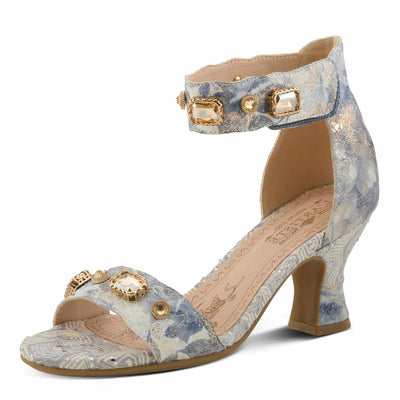 L'Artiste by Spring Step Women's Aquavelva Pump, Slate Multi, 6.5-7