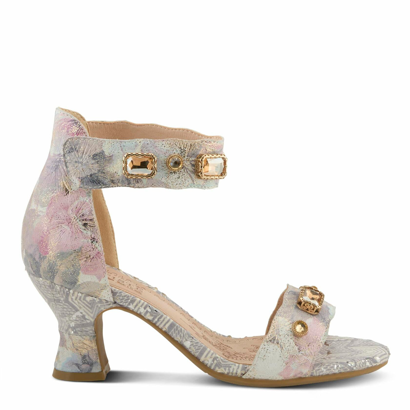 L'Artiste by Spring Step Women's Aquavelva Pump, Pink Multi, 6.5-7