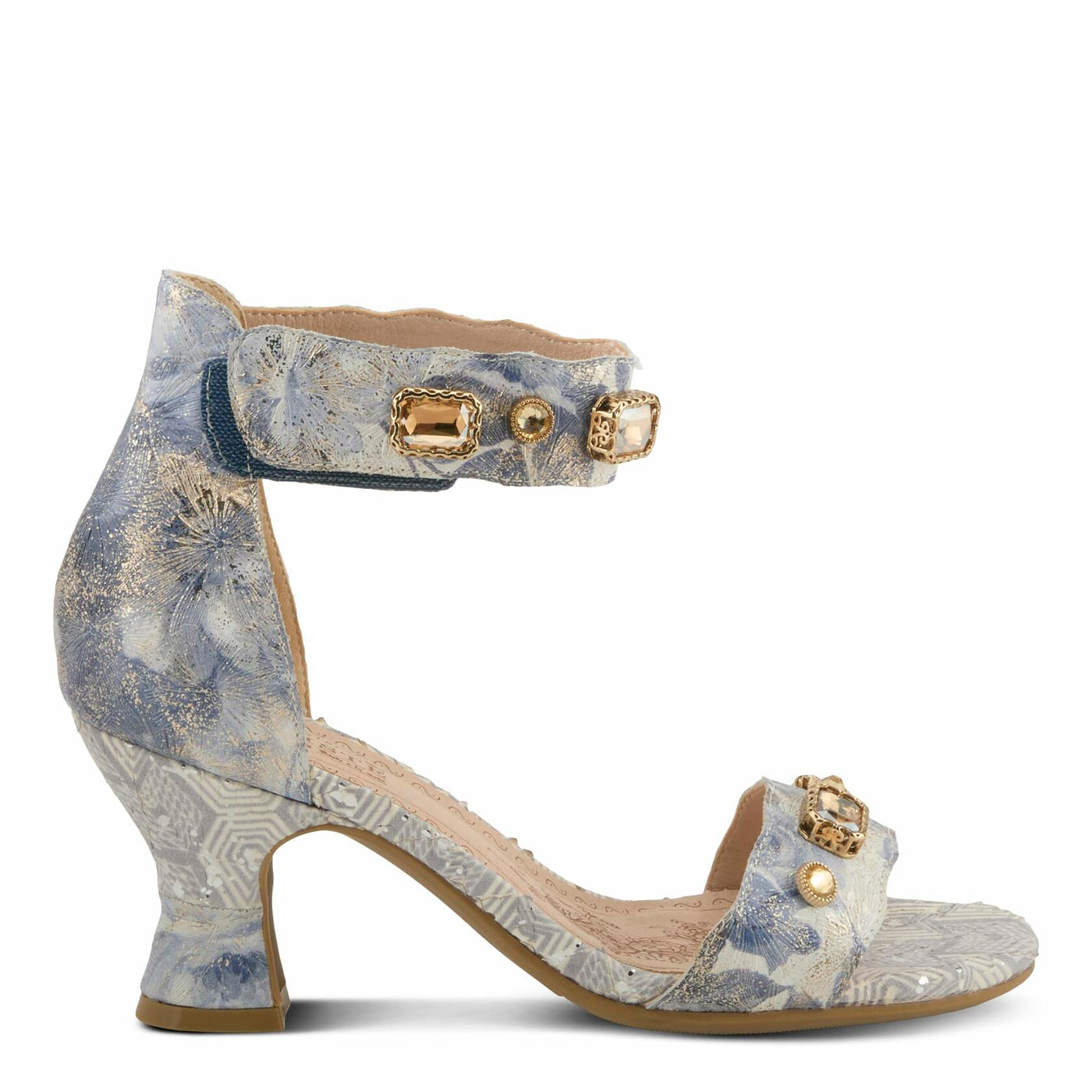 L'Artiste by Spring Step Women's Aquavelva Pump, Slate Multi, 6.5-7