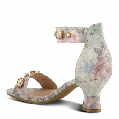 L'Artiste by Spring Step Women's Aquavelva Pump, Pink Multi, 6.5-7