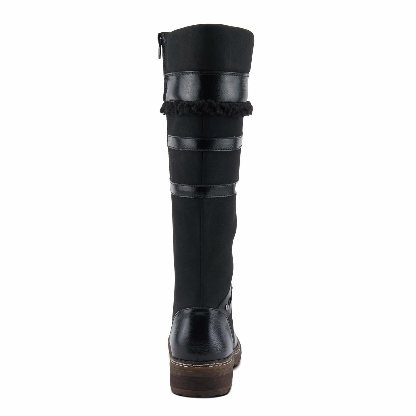 PATRIZIA Women's ALGERON Tall Boots with Sleek Design, Decorative Details, and Comfortable Fit Black EU 36 / US 5.5-6