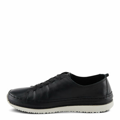 Spring Step Women's Abeck Sneaker, Black, 9