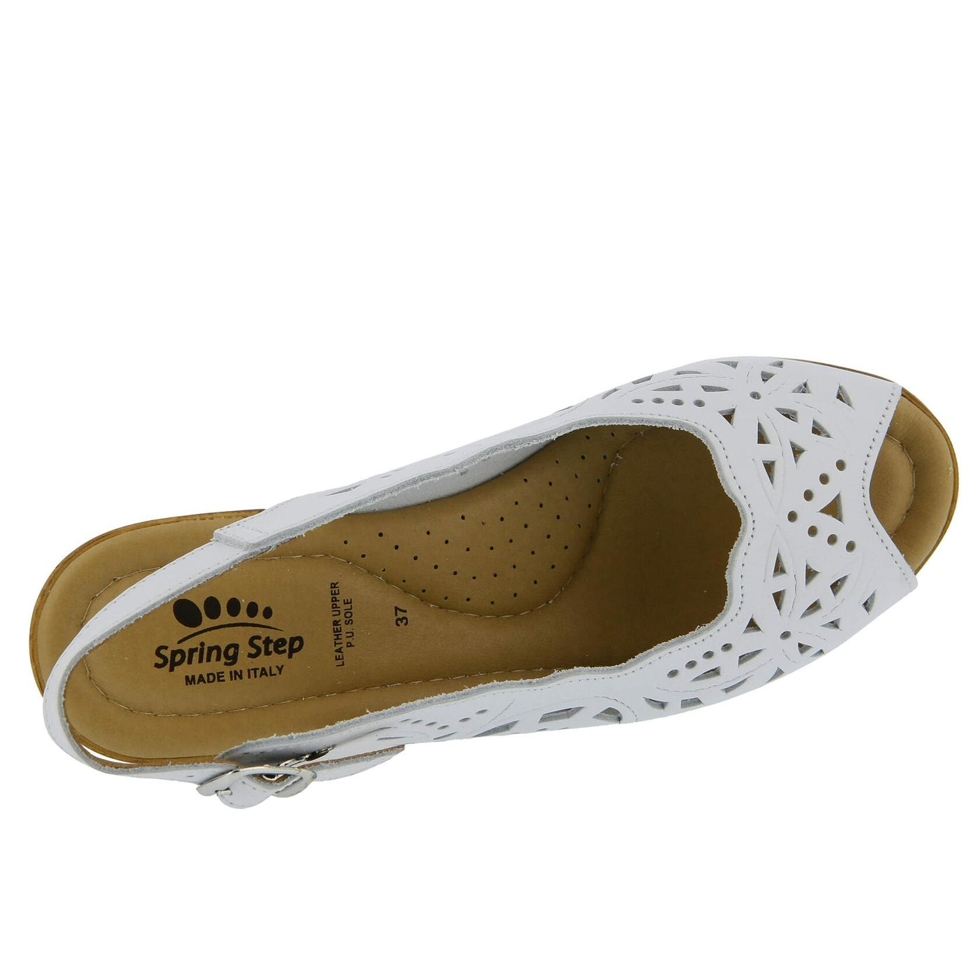 SPRING STEP ORELLA SANDAL BLACK / EU 40 / US 9