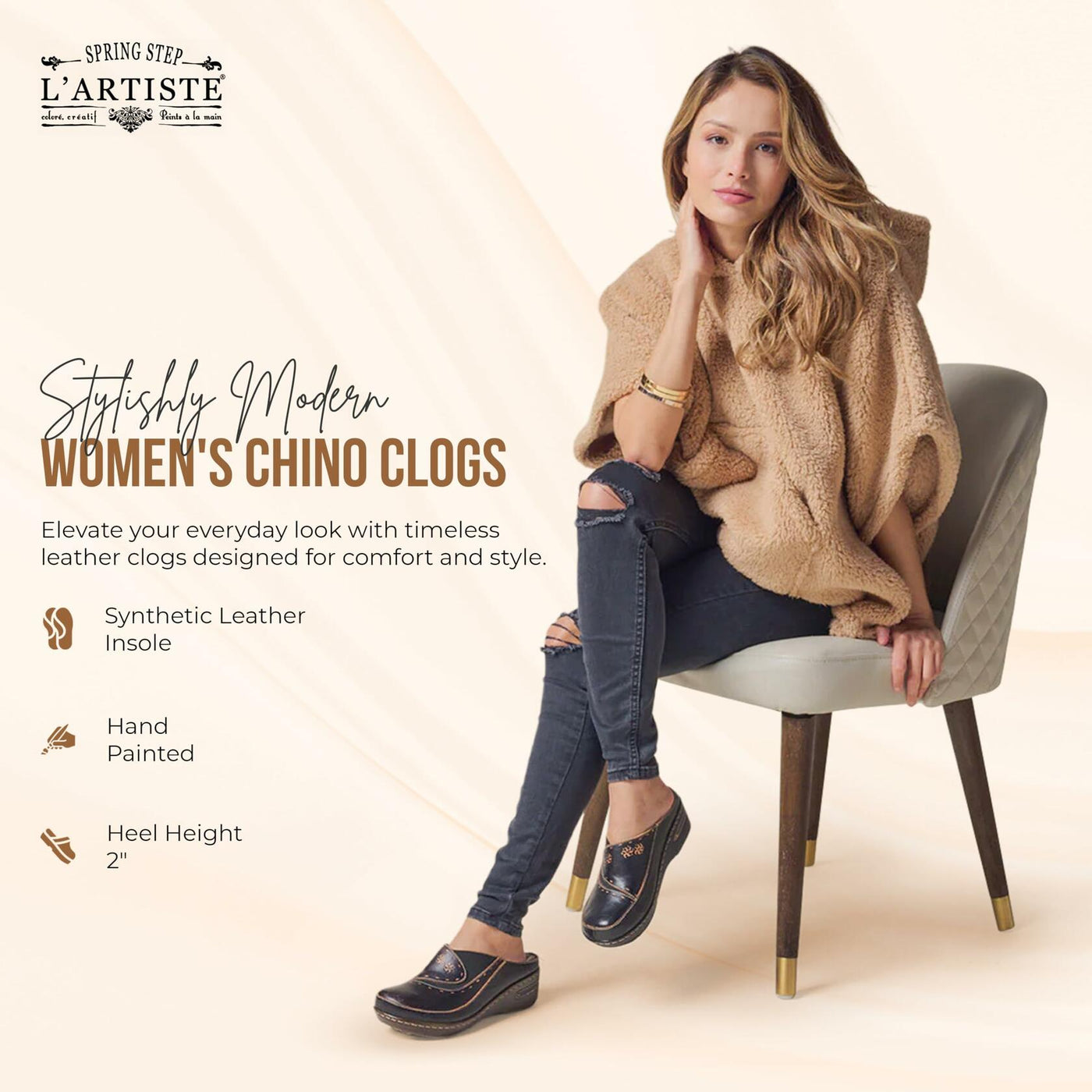 L'Artiste CHINO Clogs