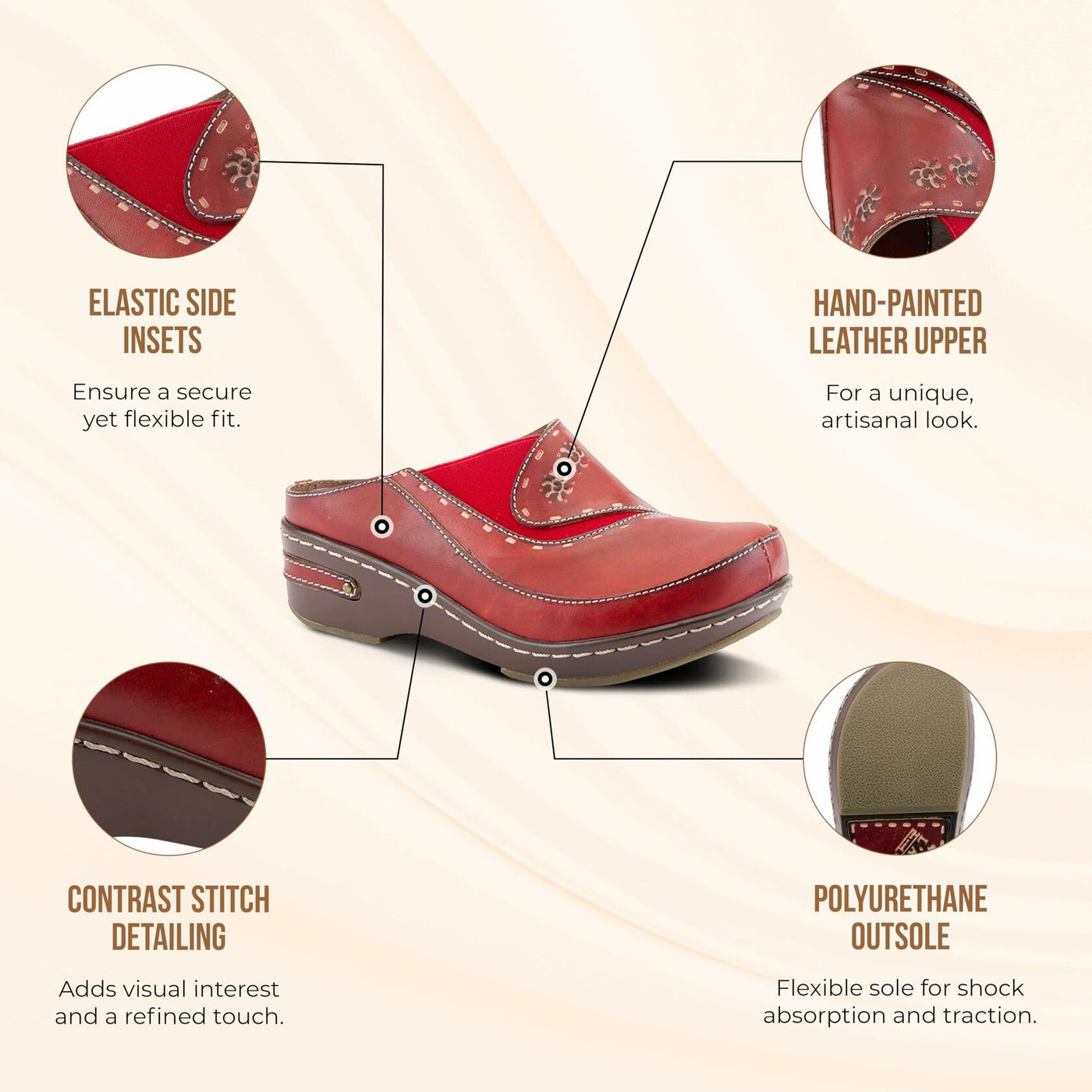 L'Artiste CHINO Clogs