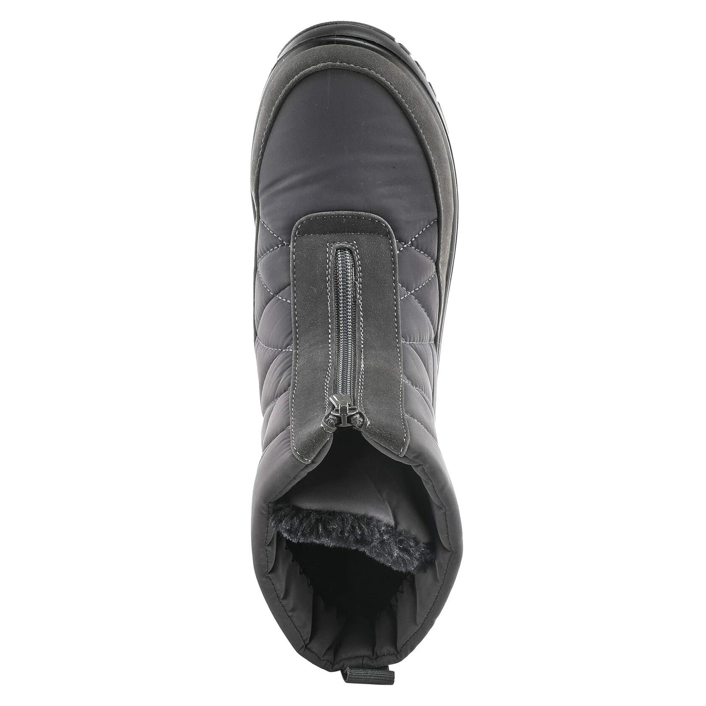 Flexus Spring Step Lakeeffect Boots for Women - Waterproof Ladies Boots with Front Zipper Closure - Women's Snow Boots for Winter - Grey EU 39 / US 8.5