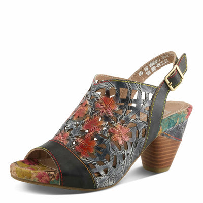 L'Artiste by Spring Step Women's Eclipsing Pump, Black Multi, 6.5-7