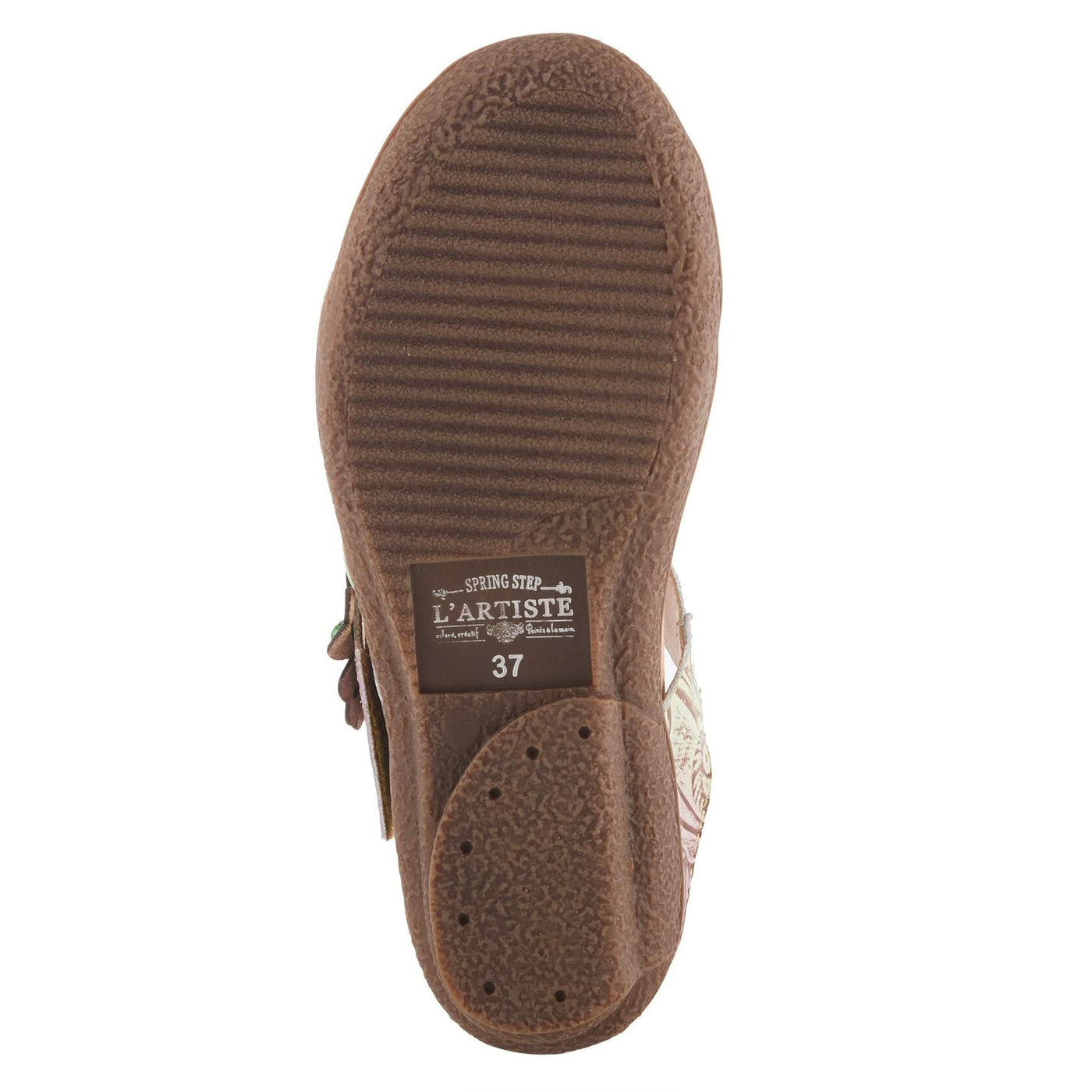 Spring Step L'Artiste Women's Aymee Slide Sandal Sky Blue Multi EU 41 / US 9.5-10