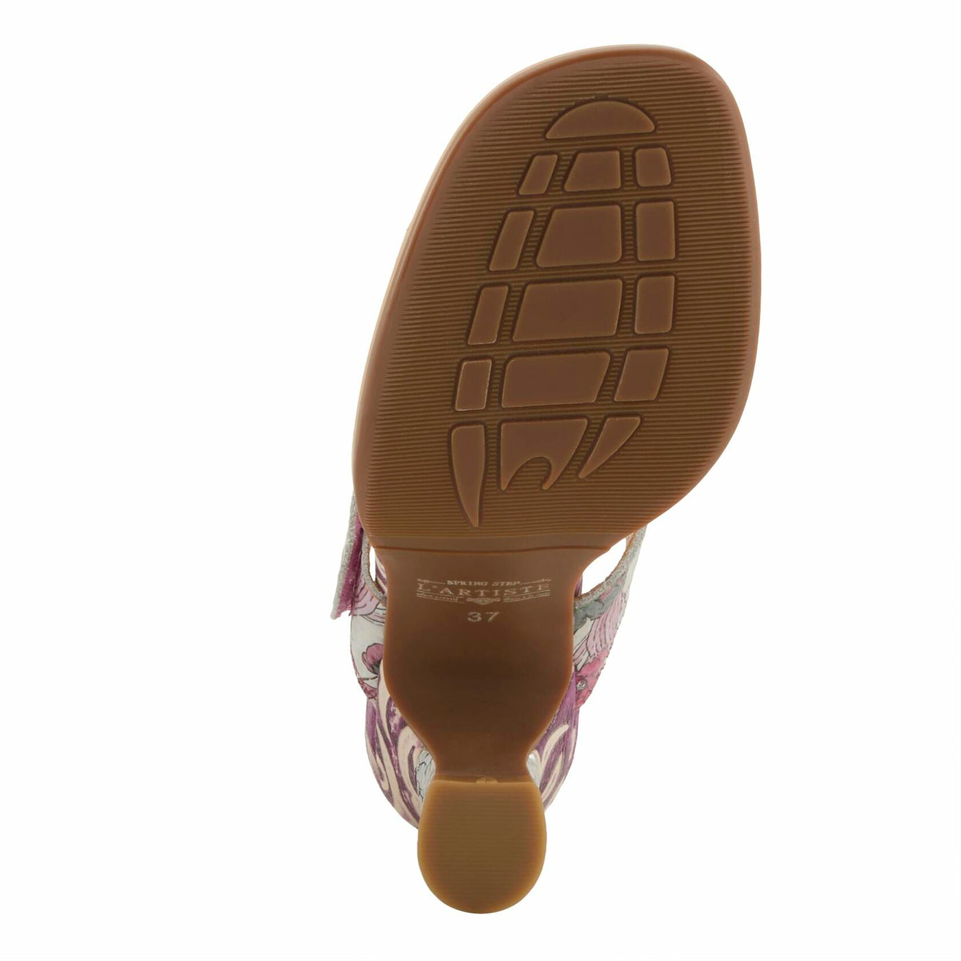 L'Artiste by Spring Step Women's Alania Sandal, Purple Multi, 5