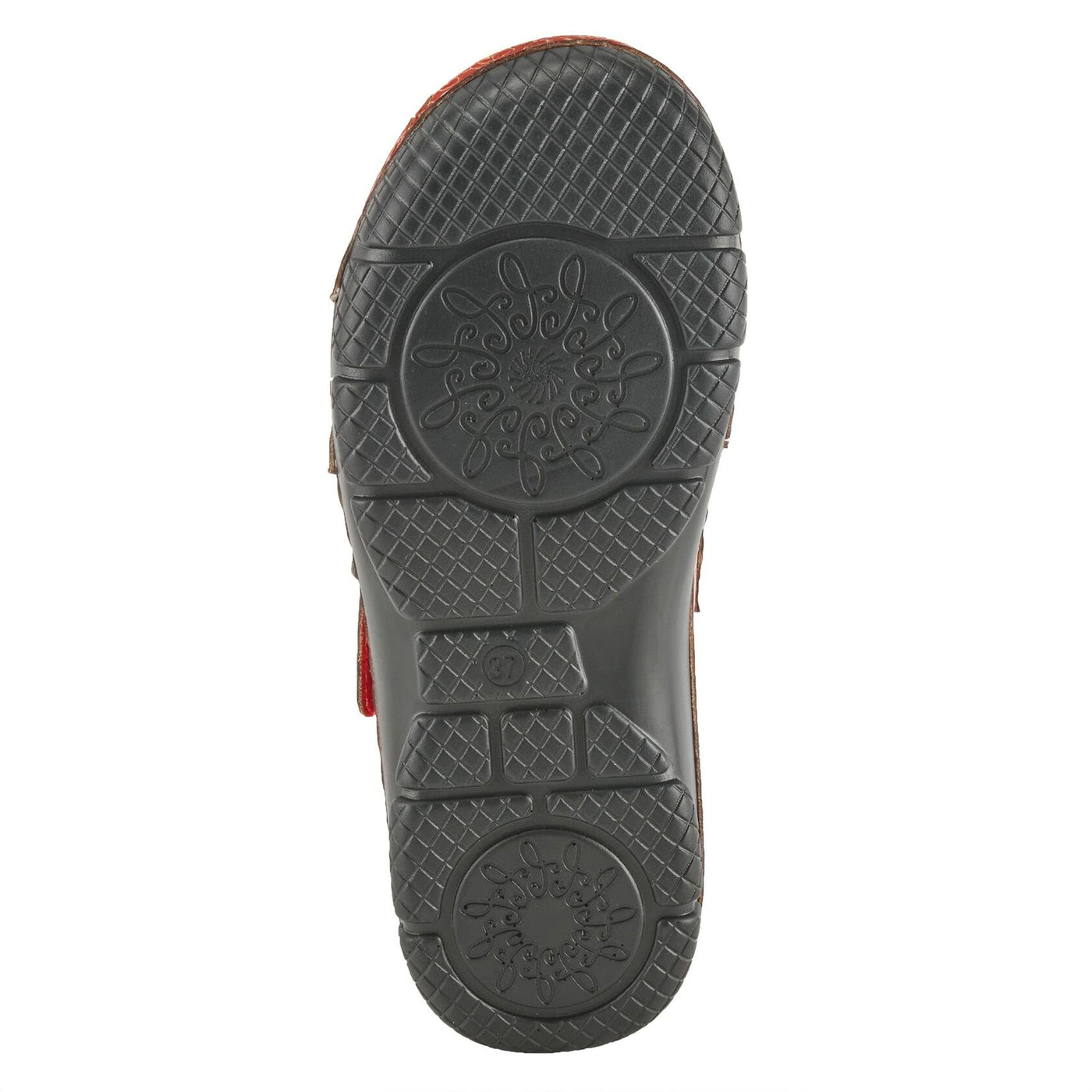 Spring Step L'Artiste Women's Popcorn Slide Sandal Red EU 41 / US 9.5-10