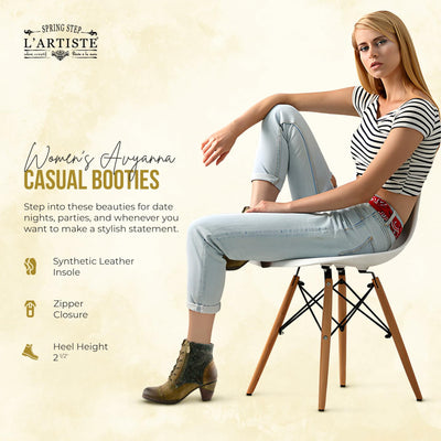 L'Artiste by Spring Step Women's Avyanna Black Multi 8.5 Medium