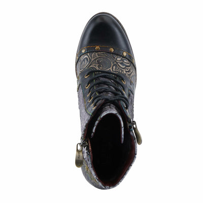 L'Artiste by Spring Step Women's Avyanna Black Multi 8.5 Medium