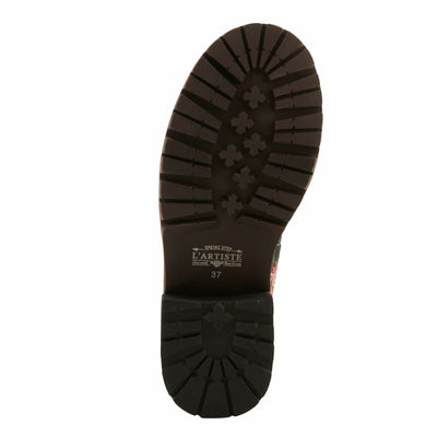 Spring Step L'Artiste Cordea Booties | Embroidered Leather Ankle Boots with Studded Details CAMEL MULTI EU 37 / US 6.5-7