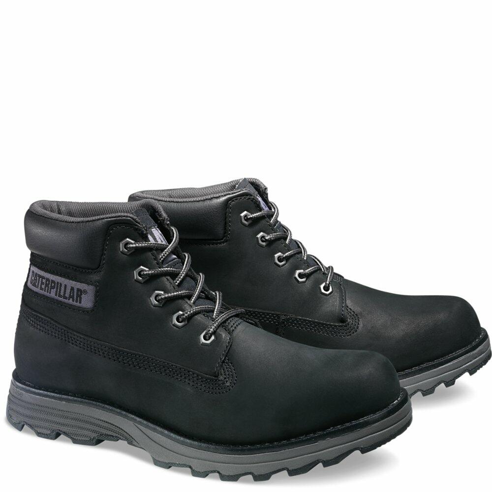 Cat Footwear Men's Founder WP TX Construction Boot, Gravity Grey, 12