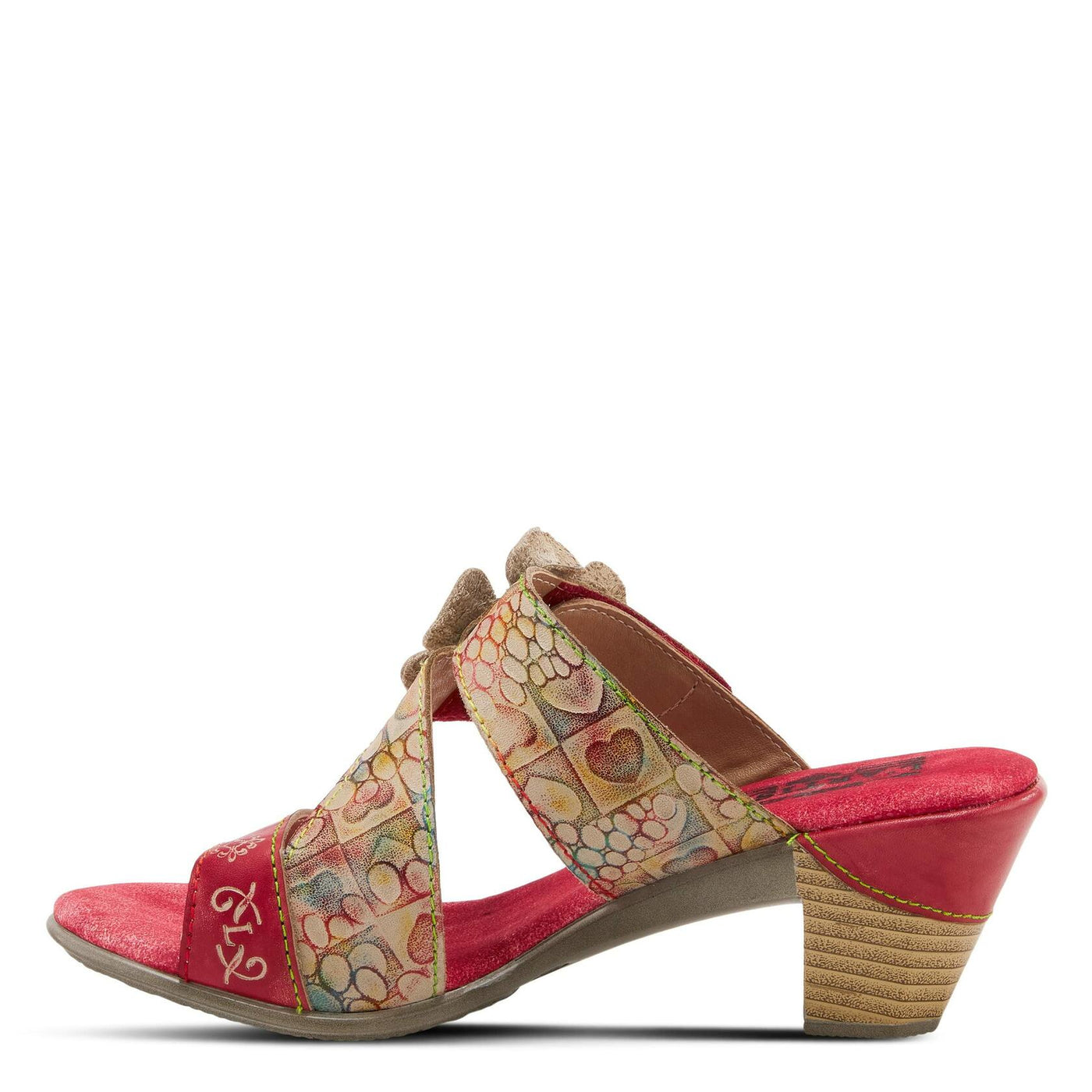 L'Artiste by Spring Step Classical Red Multi EU 40 (US Women's 9) M