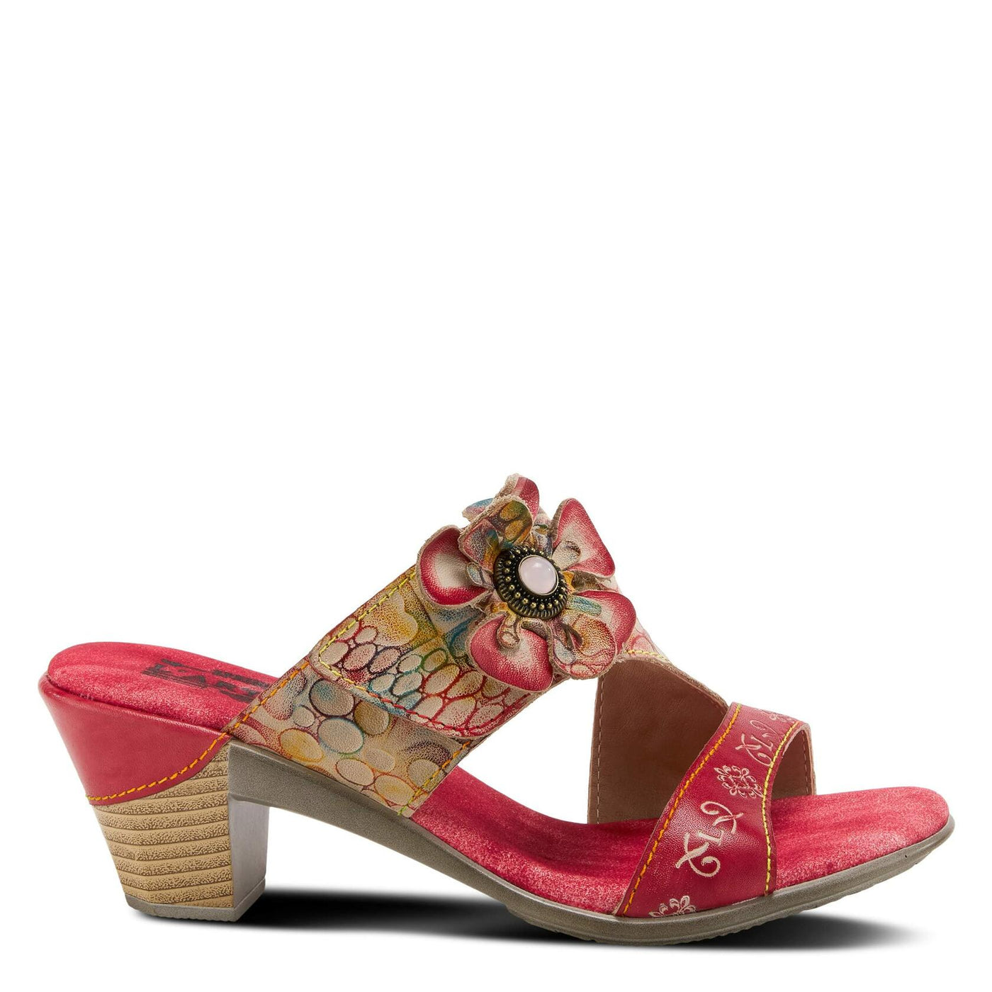 L'Artiste by Spring Step Classical Red Multi EU 40 (US Women's 9) M