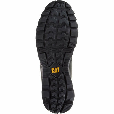 Cat Footwear Men's Founder WP TX Construction Boot, Gravity Grey, 12