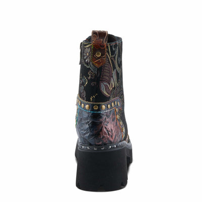 L'Artiste by Spring Step Women's Severity Brown Multi 7 Medium