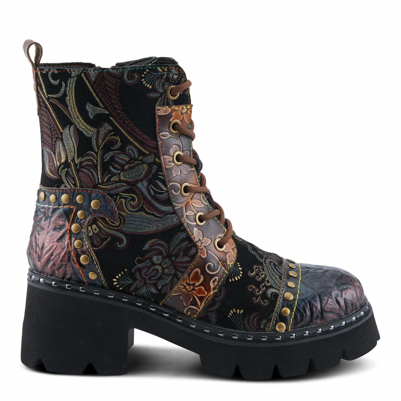 L'Artiste by Spring Step Women's Severity Fashion Boot, Brown Multi, 11