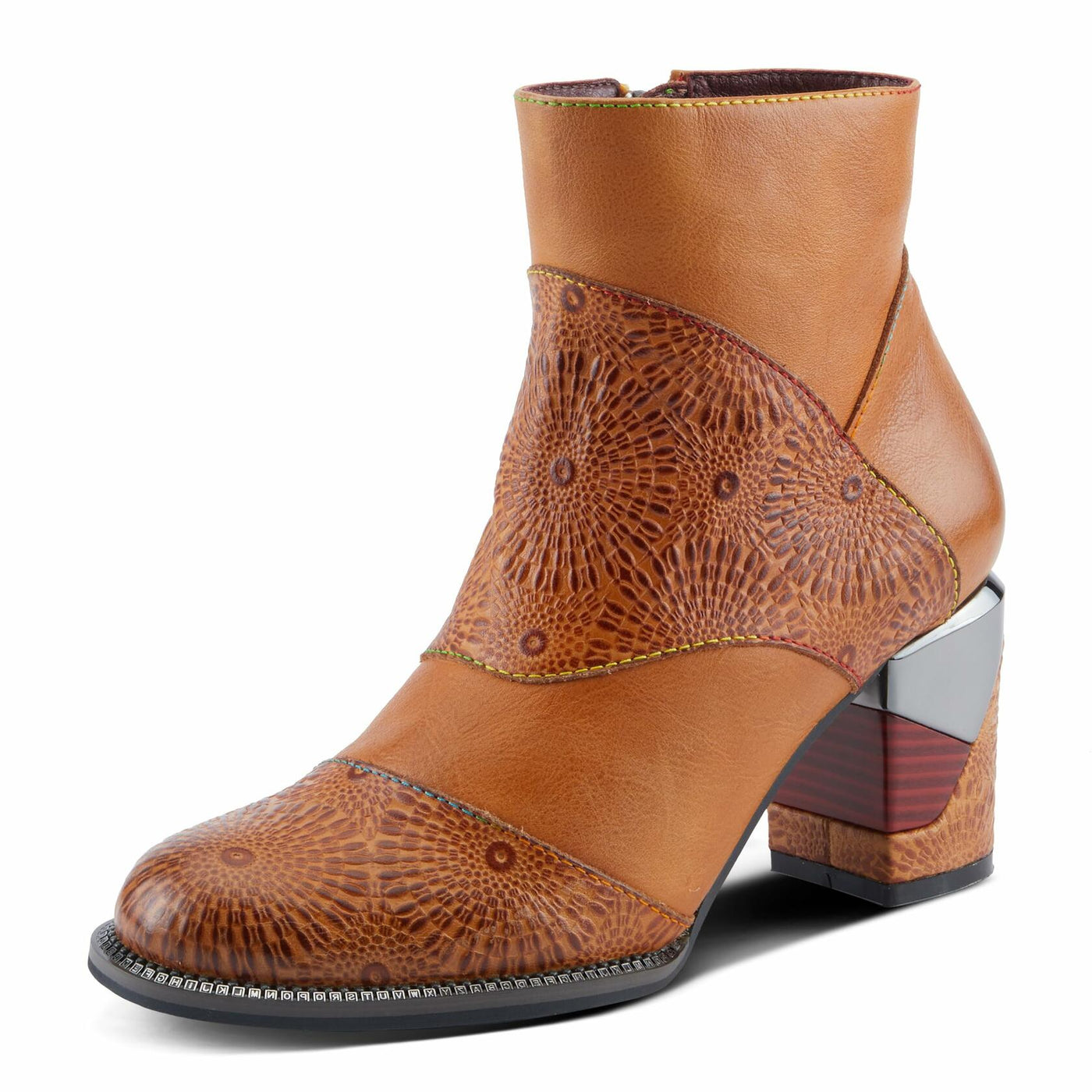 L'Artiste by Spring Step Women's Topanga Fashion Boot, Camel, 7